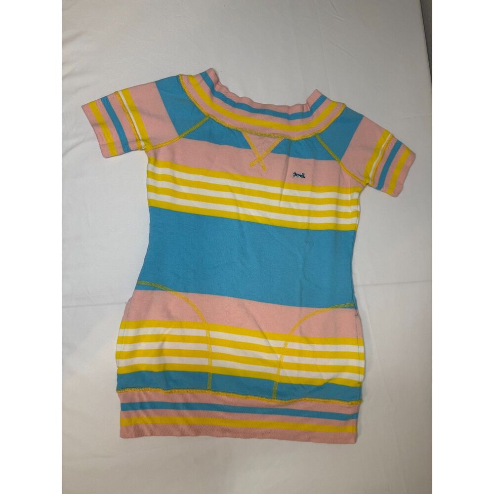 Vintage Y2K Le Tigre Women’s XS Striped Fitted Tunic